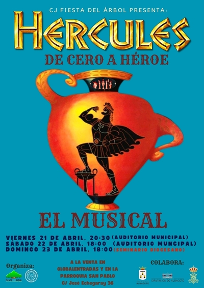 Los jóvenes ponen en escena el Musical Hércules