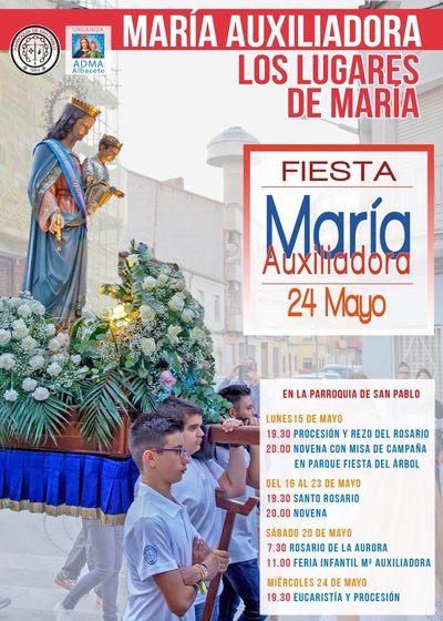 Novenario en honor de María Auxiliadora