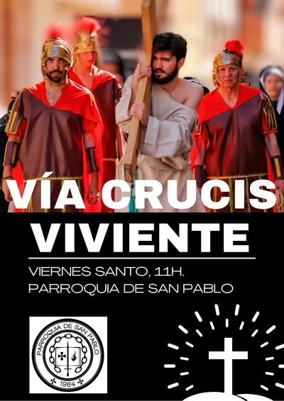 Via Crucis Viviente este Viernes Santo