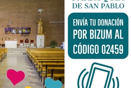 Nuestra parroquia ya tiene Bizum