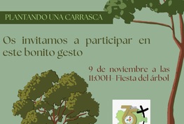 Plantamos una carrasca por el 75 aniversario de la diócesis