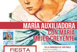 Ya llega la Novena en honor a María Auxiliadora